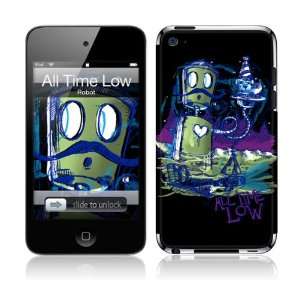   iPod Touch  4th Gen  All Time Low  Robot Skin  Players