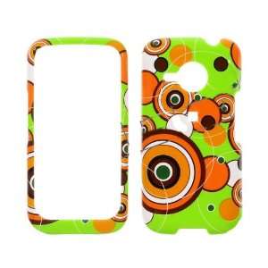 Premium   HTC Aria  Colorful Circles on Lime Green 
