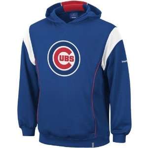  Reebok Chicago Cubs Royal Blue Showboat Hoody Sweatshirt 