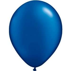   Qualatex Round Balloons   11 Pearl Sapphire Blue Toys & Games