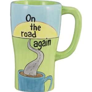 On the road again Rockin Ceramic Travel Mug