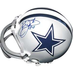  Emmitt Smith Dallas Cowboys Autographed Mini Helmet 