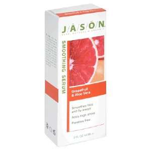  Jason Natural Cosmetics Smoothing Serum, Grapefruit & Aloe 