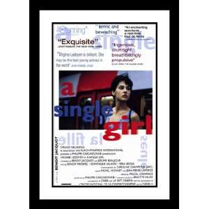  A Single Girl 32x45 Framed and Double Matted Movie Poster 