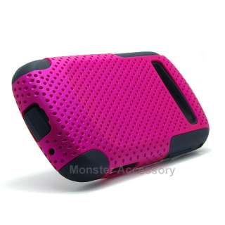 Pink Apex Dual Layer Hard Case Soft Skin Cover for Samsung Admire R720 