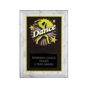 Dance Plaques   Beautiful Full Color Event Award Plaques HEIGHT 5 