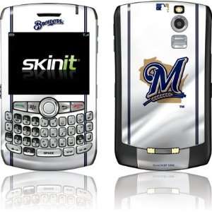  Milwaukee Brewers Home Jersey skin for BlackBerry Curve 