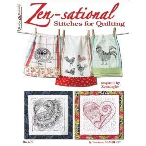  Book  Zen Sational Stitches For Quilting 