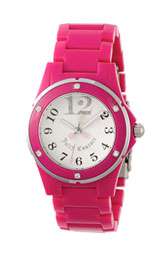 Juicy Couture Pink BFF Dail Stainless Steel Watch $195  