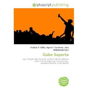  Gabe Saporta (9786132739148) Books