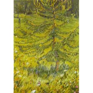   canvas   Franz Marc   24 x 34 inches   Larch Sapling