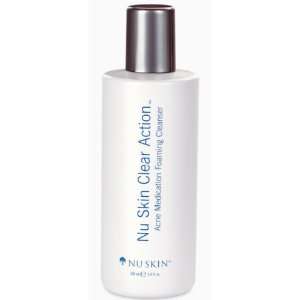 Nu Skin NuSkin Clear Action Acne Medication Foaming Cleanser   3.4 Oz.