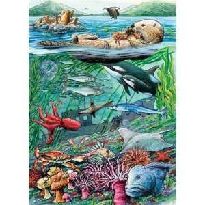  Life on the Pacific Ocean (35 Piece Tray Puzzle) Toys 