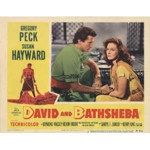 David and Bathsheba Movie Poster (11 x 14 Inches   28cm x 36cm) (1951 
