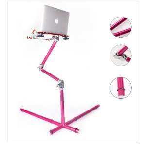   Laptop Universal Adjust Stand With mouse Pad Desk Table Office