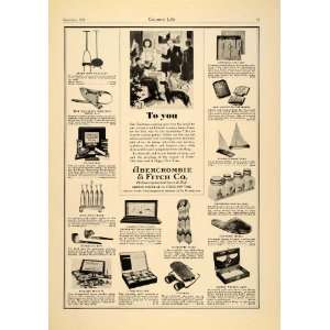 1934 Ad Abercrombie & Fitch Store NYC Christmas Gifts 