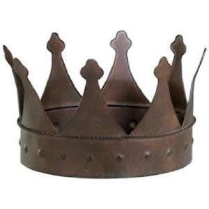  Aged Rust Iron Jester Crown