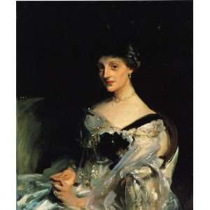 Oil Painting Mrs. Philip Leslie Agnew John Singer Sargent Hand Paint 