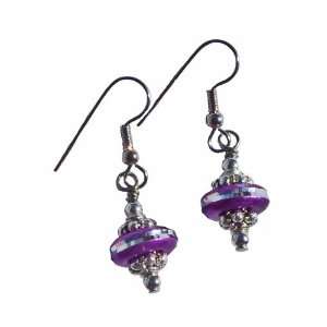  Purple Dazzle Earrings Jewelry