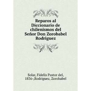  al Diccionario de chilenismos del SeÃ±or Don Zorobabel Rodriguez 