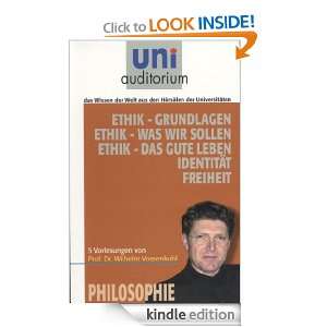 Ethik Philosophie (German Edition) Wilhelm Vossenkuhl  