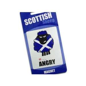  Saltire Angry Sheep Magnet scottish souvenir Toys & Games