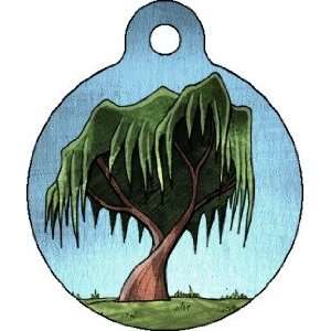  Willow Tree Pet ID Tag for Dogs and Cats   Dog Tag Art 