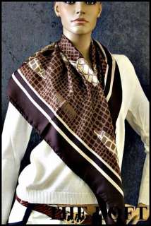 TRUSSARDI SCARF FOULARD SILK  WORLDWIDE  