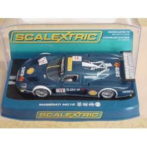  Scalextric  Maserati MC12 Scuderia Playteam #11 Slot Car (Slot Cars 