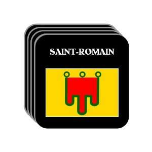  Auvergne   SAINT ROMAIN Set of 4 Mini Mousepad Coasters 