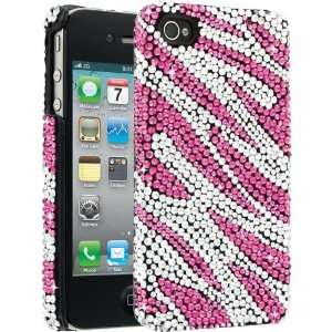  Cellairis Debari Zebra Pink iPhone 4/4S Case Cell Phones 