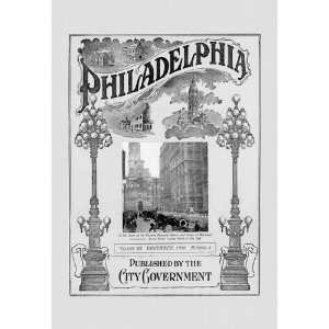  Philadelphia December, 1910 44X66 Canvas