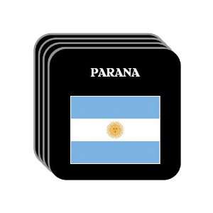Argentina   PARANA Set of 4 Mini Mousepad Coasters