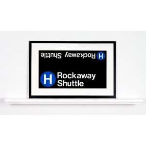  Rockaway Shuttle NYC Subway Sign
