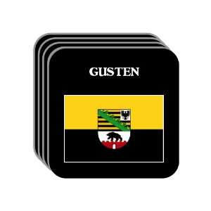  Saxony Anhalt   GUSTEN Set of 4 Mini Mousepad Coasters 