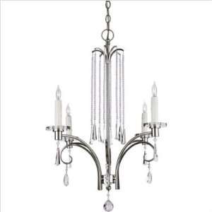  Quoizel Annika One Tier Chandelier with Four Uplight in 