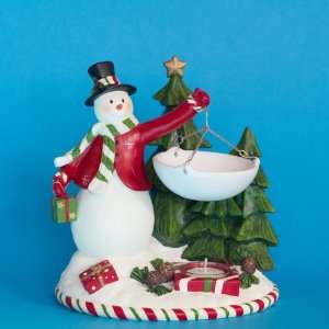  Annalee Snowman Hanging Candle Warmer