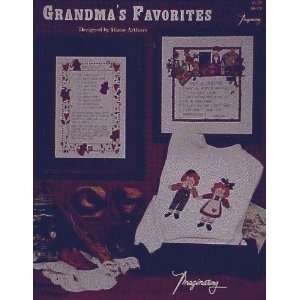  Grandmas Favorites Cross Stitch Pattern Arts, Crafts 