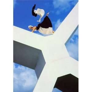 Apollonia on X, 1980s, Figurative Note Card by Norman Parkinson, 4 