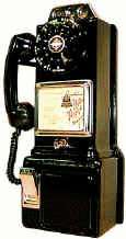 Wall GTE Phone 1970 Rotary Phone  