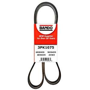  Bando 3PK1075 OEM Quality Serpentine Belt Automotive