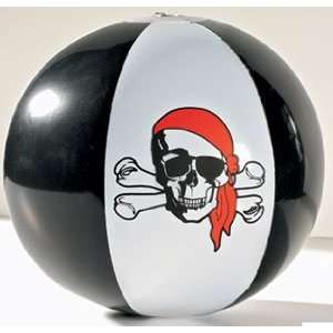   Pack Of 3 Large 14 Pirate Party Beach Balls   Luau Pool Toys & Games