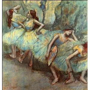   Labels  Impressionist Art Degas Ballet Dancers in the Wings, 1890 95