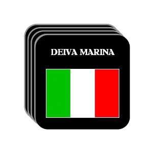  Italy   DEIVA MARINA Set of 4 Mini Mousepad Coasters 