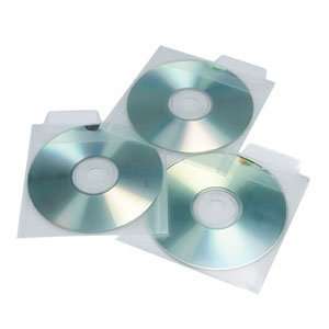  Aidata CD/DVD Pockets (25 pockets in clear color 