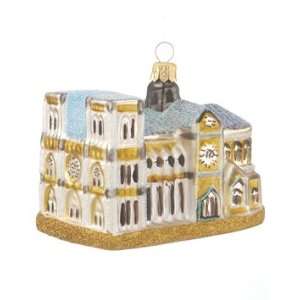  Notre Dame Cathedral Christmas Ornament