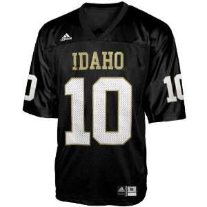  adidas Idaho Vandals #10 Black Replica Football Jersey 