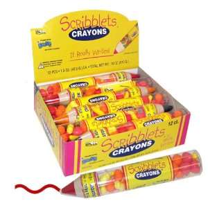 Scribblets Crayons with Runts   Assorted Grocery & Gourmet Food