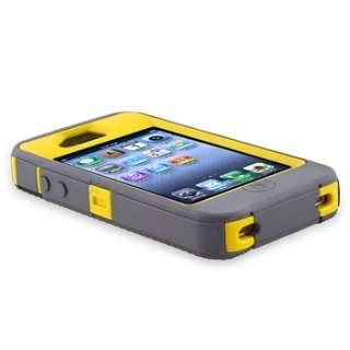 Otterbox Defender Cases Cover For iPhone 4S & 4 G Gun metal Grey/ Sun 