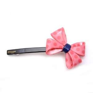  [Aznavour] Lovely & Cute Frill Ribbon Pepero Pin / Pink 